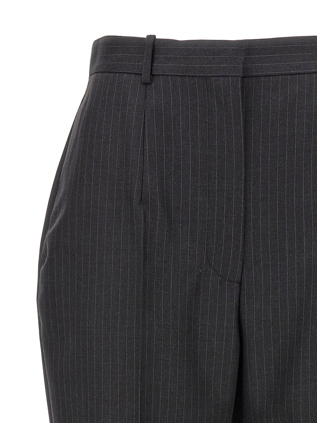 Alexander McQueen Gray Wool Dress Pants
