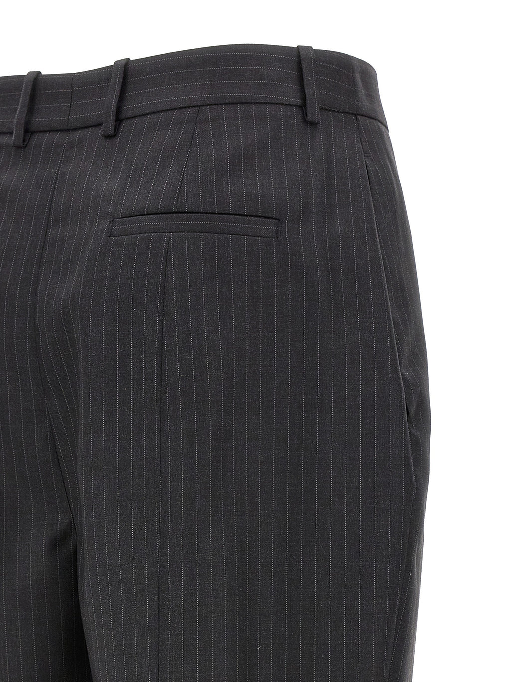 Alexander McQueen Gray Wool Dress Pants