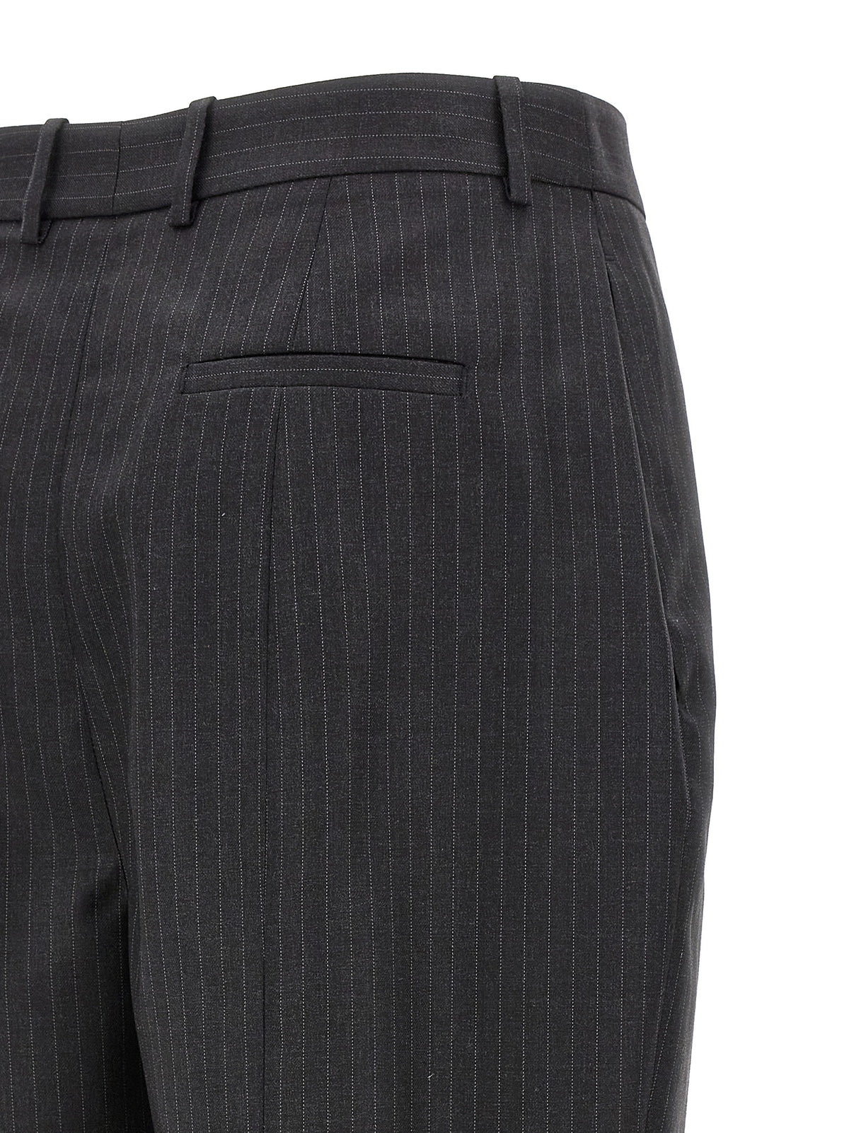 Alexander McQueen Gray Wool Dress Pants