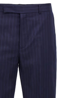 Givenchy Blue Wool Dress Pants