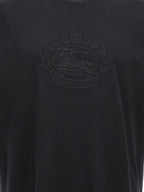 Burberry Black Cotton T-Shirt