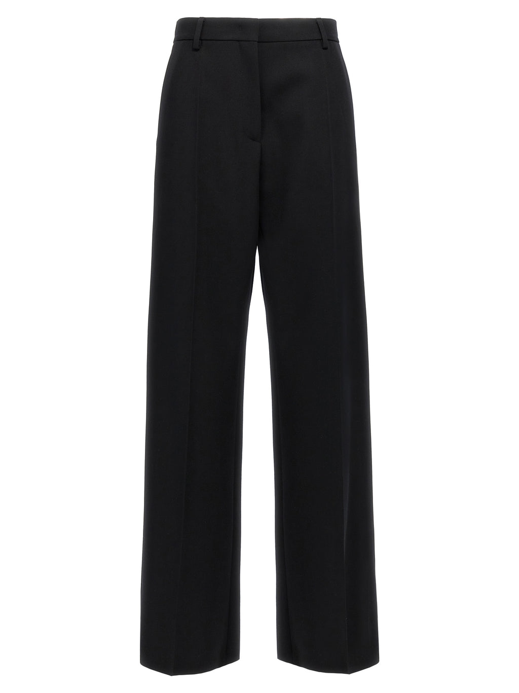Valentino Garavani Black Virgin Wool Dress Pants