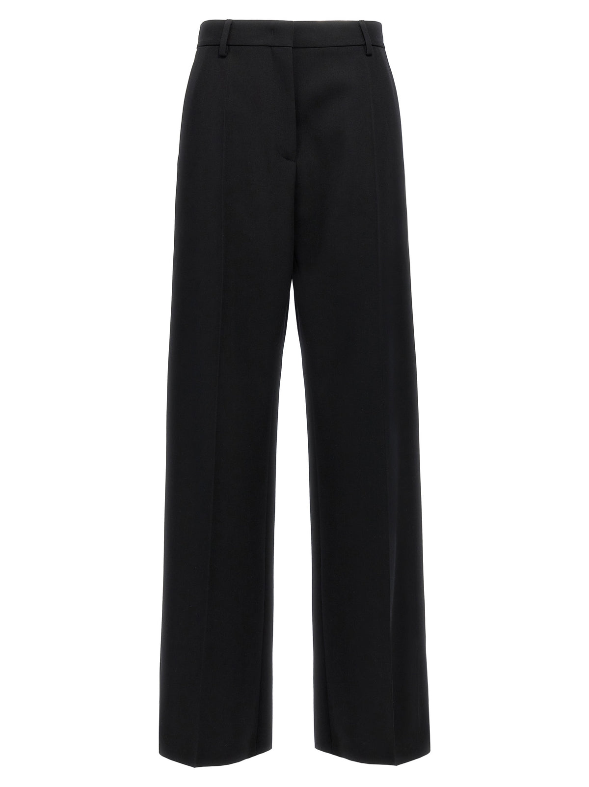 Valentino Garavani Black Virgin Wool Dress Pants