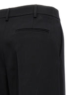 Valentino Garavani Black Virgin Wool Dress Pants