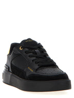 Balmain Black Calfskin Sneakers