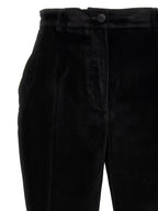 Dolce & Gabbana Black Cotton Dress Pants