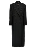 Dolce & Gabbana Black Virgin Wool Coat