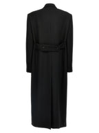 Dolce & Gabbana Black Virgin Wool Coat