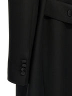 Dolce & Gabbana Black Virgin Wool Coat