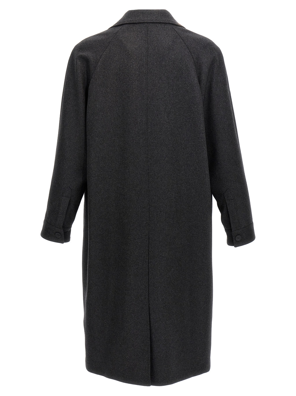 Fendi Gray Cashmere Coat