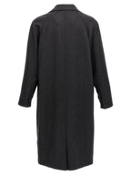 Fendi Gray Cashmere Coat