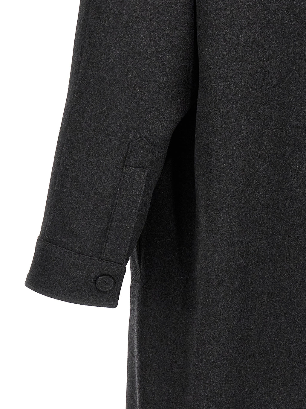 Fendi Gray Cashmere Coat