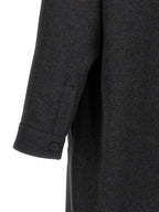 Fendi Gray Cashmere Coat
