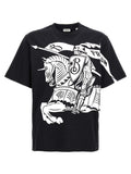 Burberry Bicolor Cotton T-Shirt
