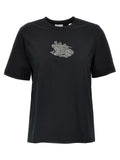 Burberry Black Cotton T-Shirt