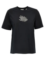 Burberry Black Cotton T-Shirt