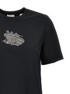 Burberry Black Cotton T-Shirt