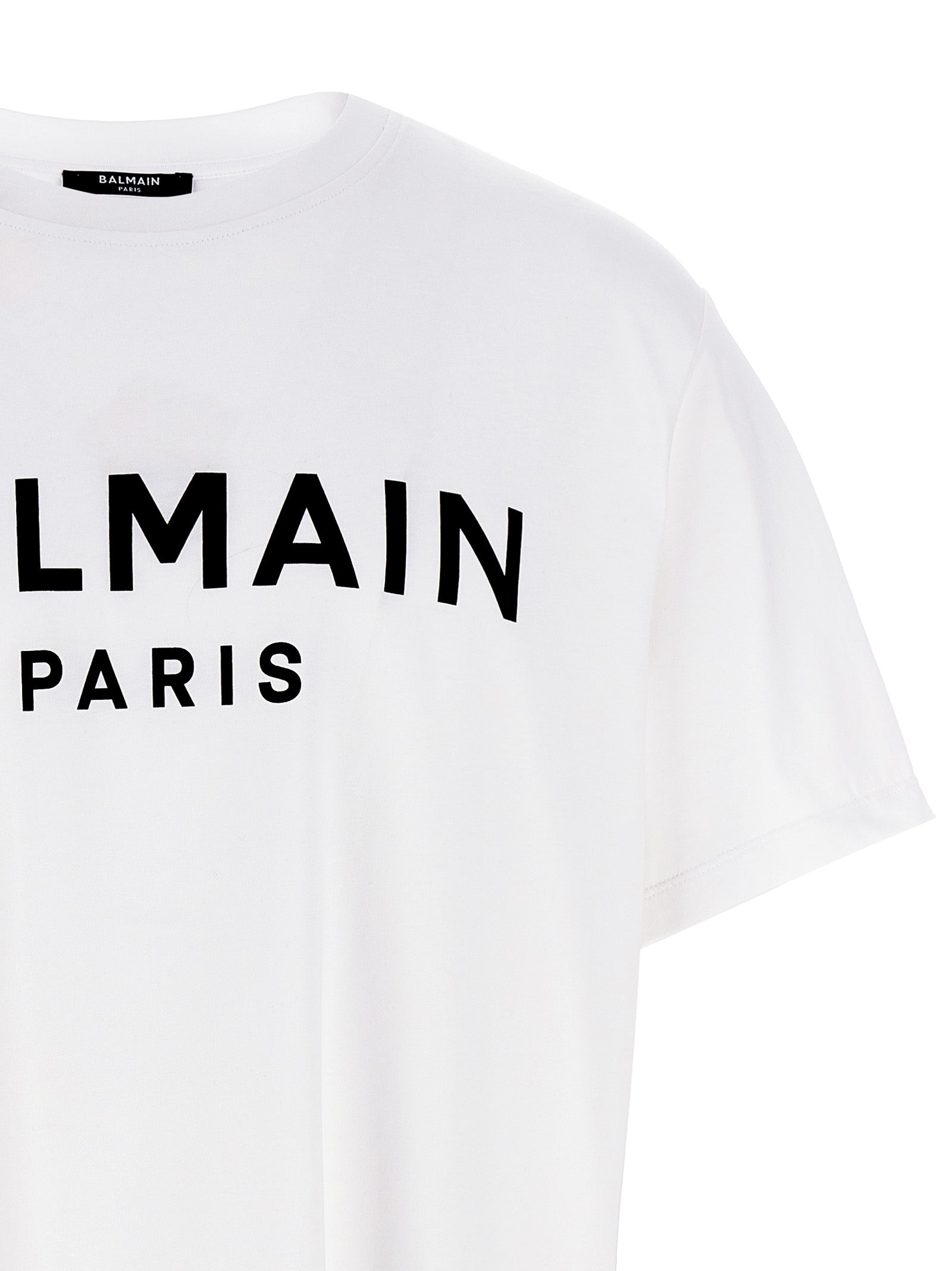 Balmain Bicolor Organic Cotton T-Shirt