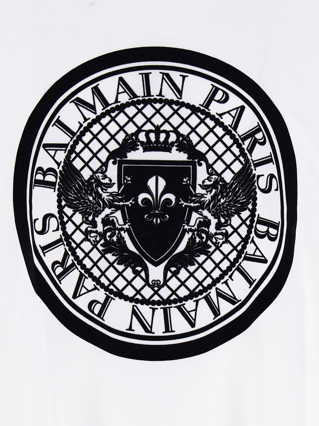 Balmain Bicolor Organic Cotton T-Shirt