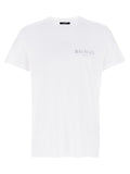 Balmain White Organic Cotton T-Shirt