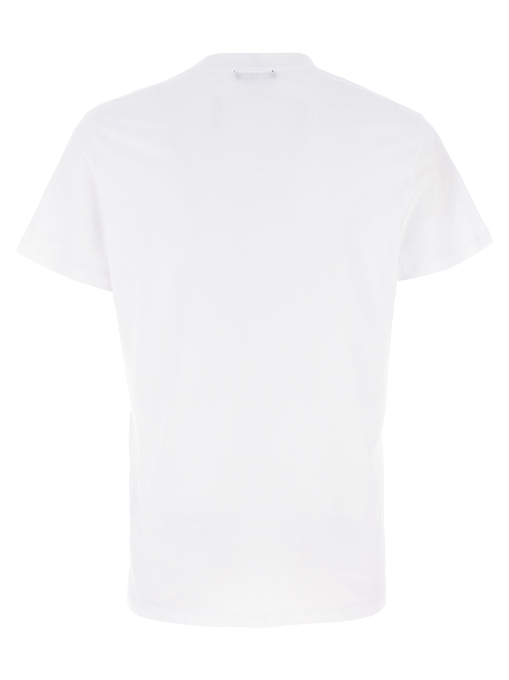 Balmain White Organic Cotton T-Shirt