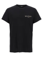 Balmain Black Organic Cotton T-Shirt