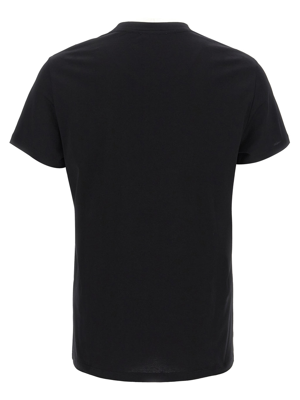 Balmain Black Organic Cotton T-Shirt