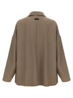 Fear Of God Beige Virgin Wool Full-Length Jacket