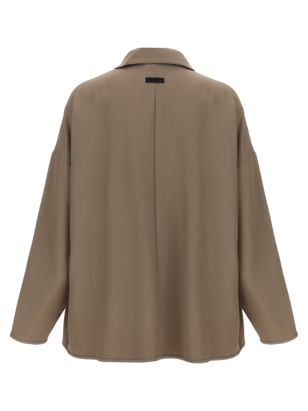Fear Of God Beige Virgin Wool Full-Length Jacket