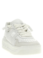 Valentino Garavani White Calfskin Chunky Sneakers