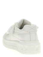 Valentino Garavani White Calfskin Chunky Sneakers