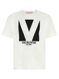 Valentino Garavani Bicolor Cotton T-Shirt