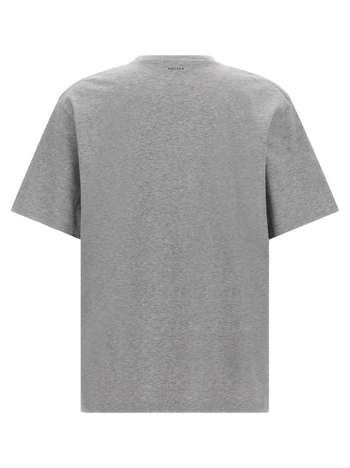 Alexander McQueen Gray Cotton T-Shirt