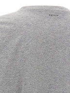 Alexander McQueen Gray Cotton T-Shirt