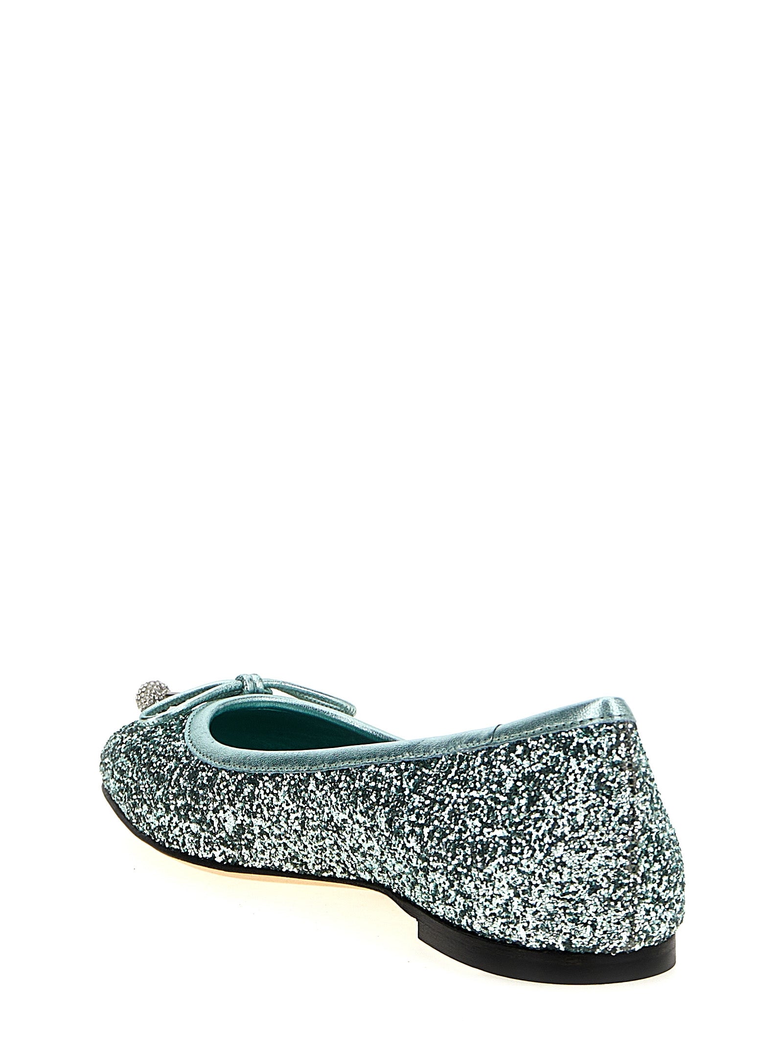 Jimmy Choo Bicolor Textile Ballet Flats