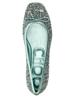 Jimmy Choo Bicolor Textile Ballet Flats