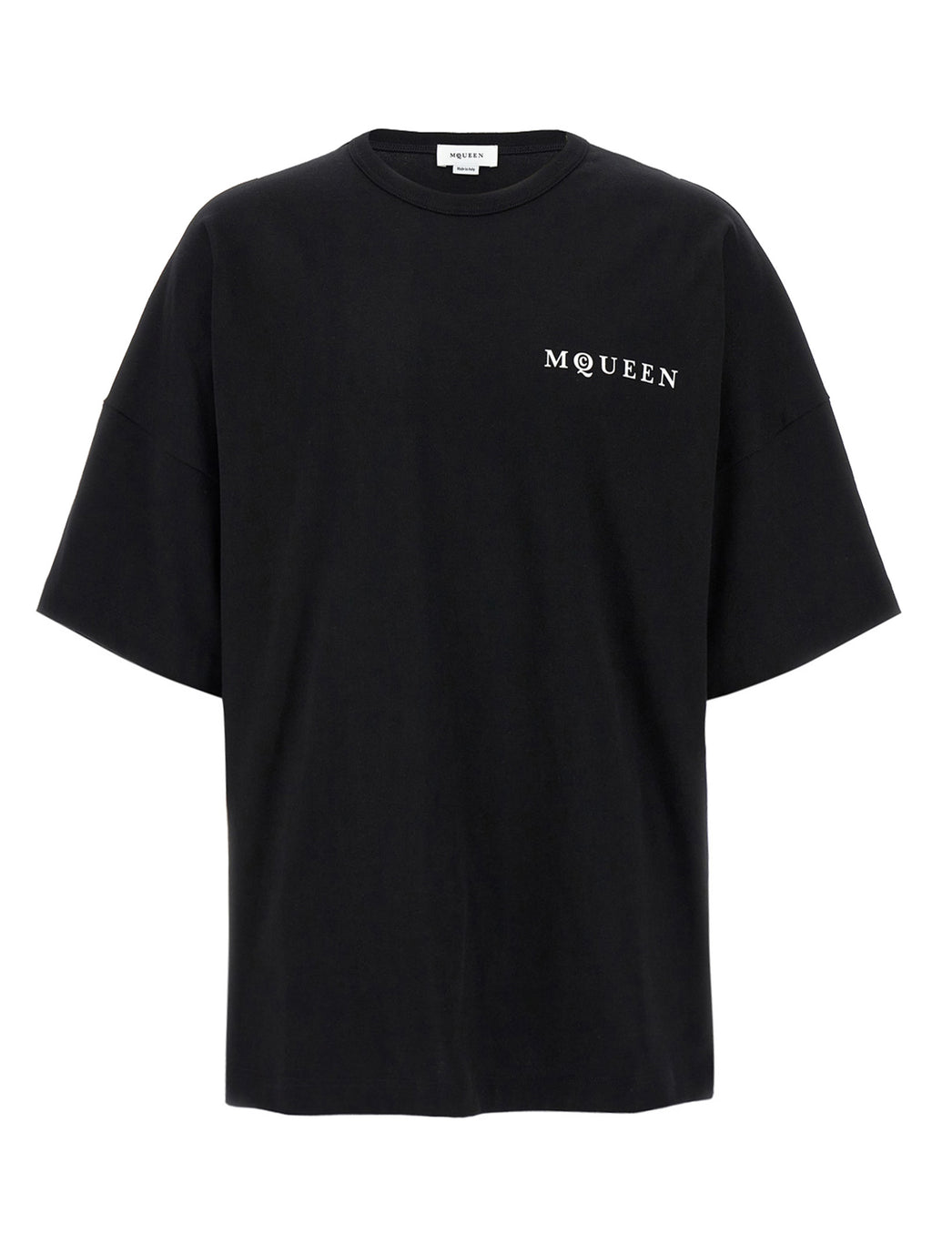 Alexander McQueen Bicolor Cotton T-Shirt