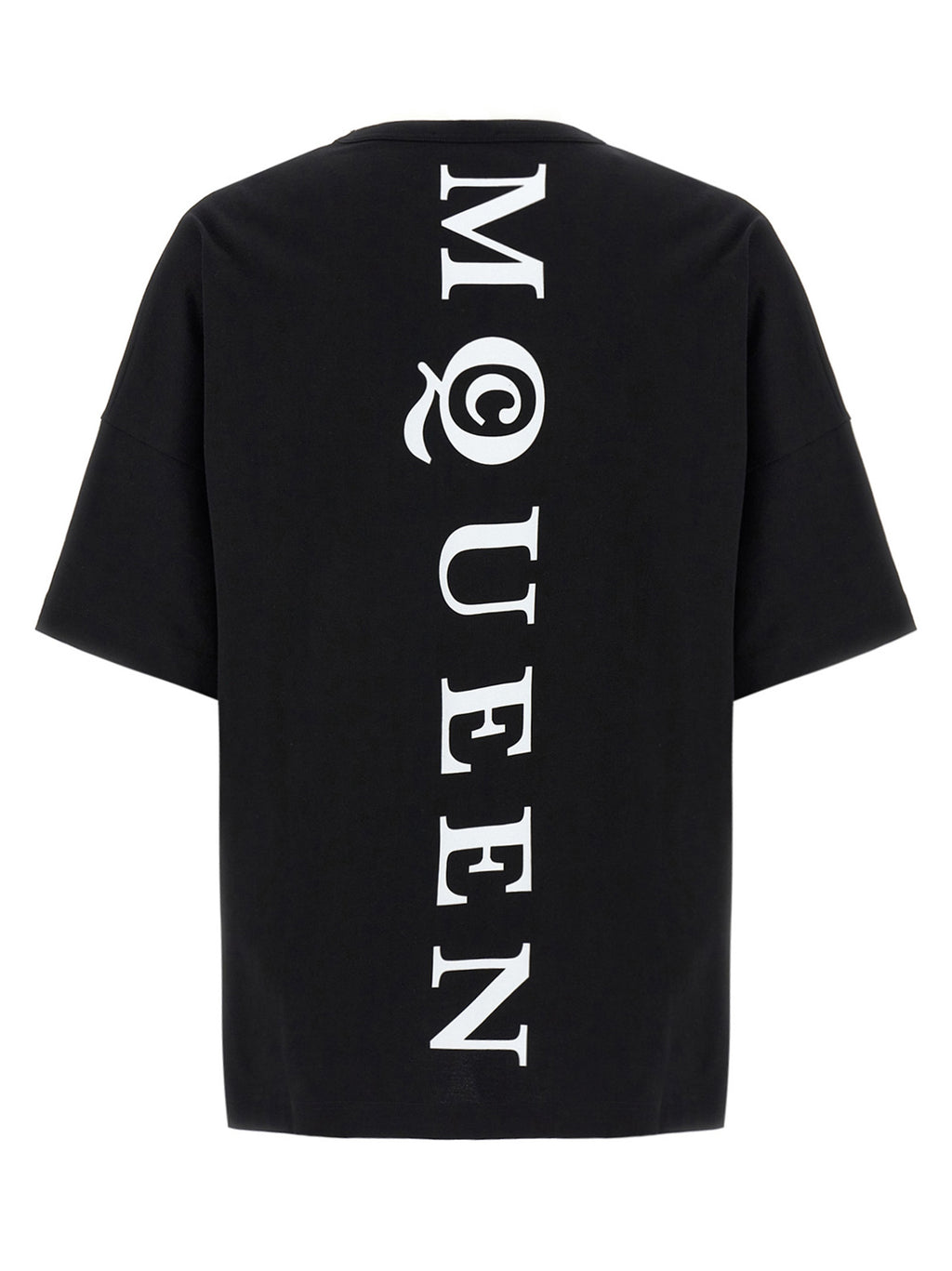 Alexander McQueen Bicolor Cotton T-Shirt