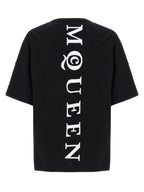 Alexander McQueen Bicolor Cotton T-Shirt