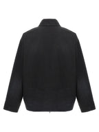 Balenciaga Black Cotton Full-Length Jacket