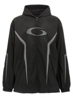 Balenciaga Black Polyester Shell Jacket
