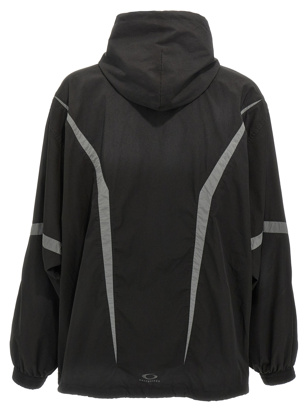 Balenciaga Black Polyester Shell Jacket