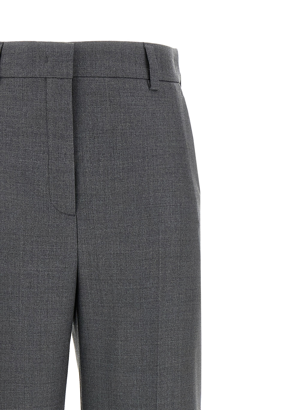 Valentino Garavani Gray Virgin Wool Dress Pants