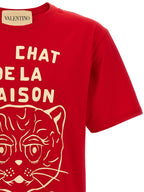Valentino Garavani Red Cotton T-Shirt
