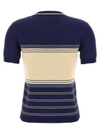 Valentino Garavani Blue Cotton T-Shirt