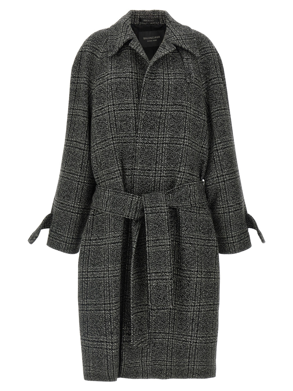 Balenciaga Black Wool Coat