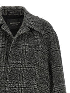 Balenciaga Black Wool Coat