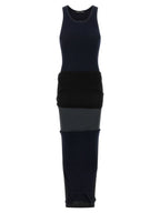 Balenciaga Black Cotton Long Dress