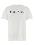 Alexander McQueen Bicolor Cotton T-Shirt