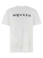 Alexander McQueen Bicolor Cotton T-Shirt